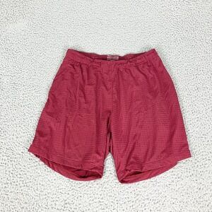 Nice Laundry Shorts Mens Medium Red Lined Mesh Athletic Running Gym Training